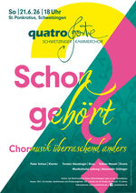 Blick auf den musikalischen &Uuml;bergang